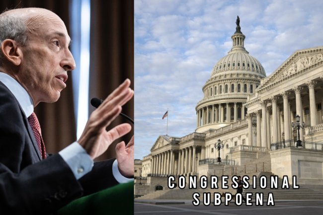 Congress Threatens to Subpoena Gary Gensler and the SEC